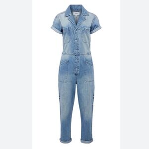 Pistola Grover Denim Field Jumpsuit Broilersuit Size M